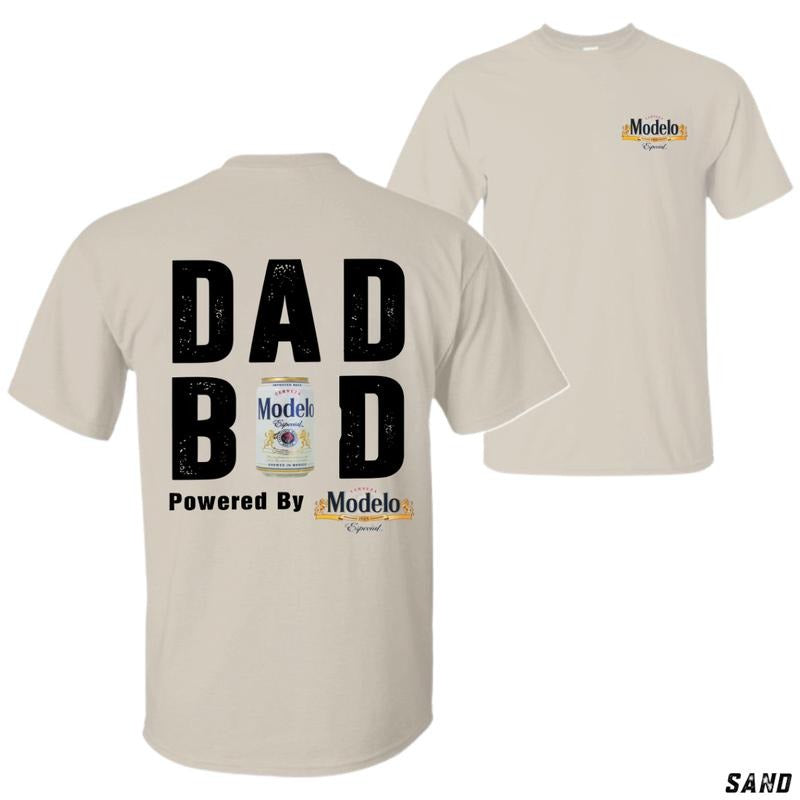 Modelo Dad Bod Powered by Modelo Tee