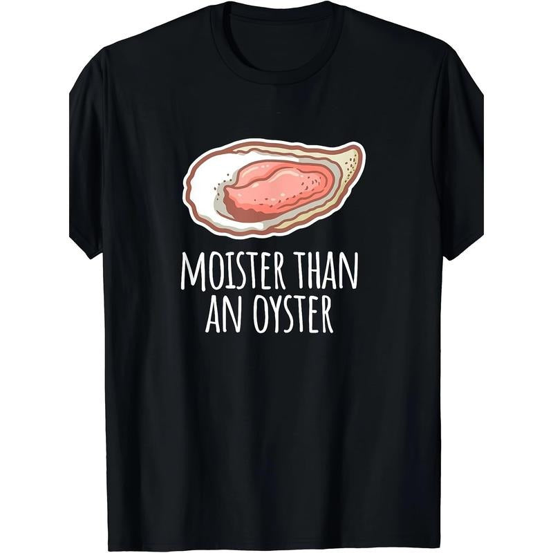 Moister Than An Oyster Shucking Funny Shellfish Sucker T-Shirt Made in USA Hoodie, Sweatshirt | HypeCrazeTee.com