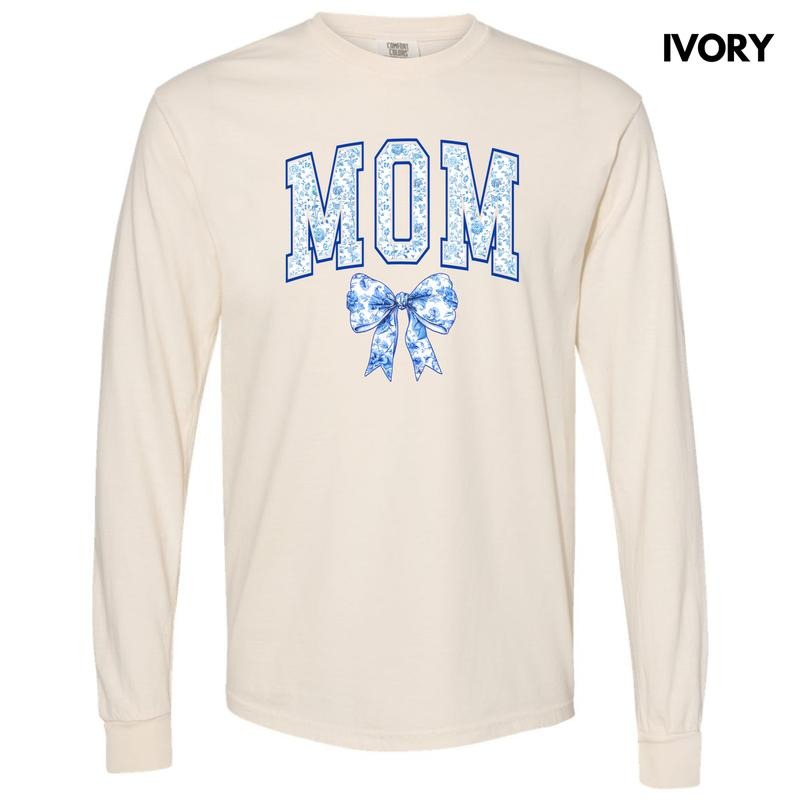 Mom Ginger Jar Florals Long Sleeve Comfort Colors 'NLB' T-Shirts, Hoodie, Sweatshirt