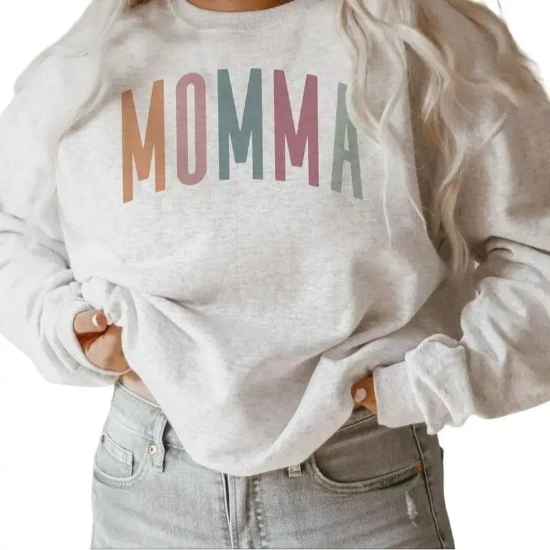 Momma New Multi Shirt Mom Cotton Womenswear T-Shirts, Hoodie, Sweatshirt