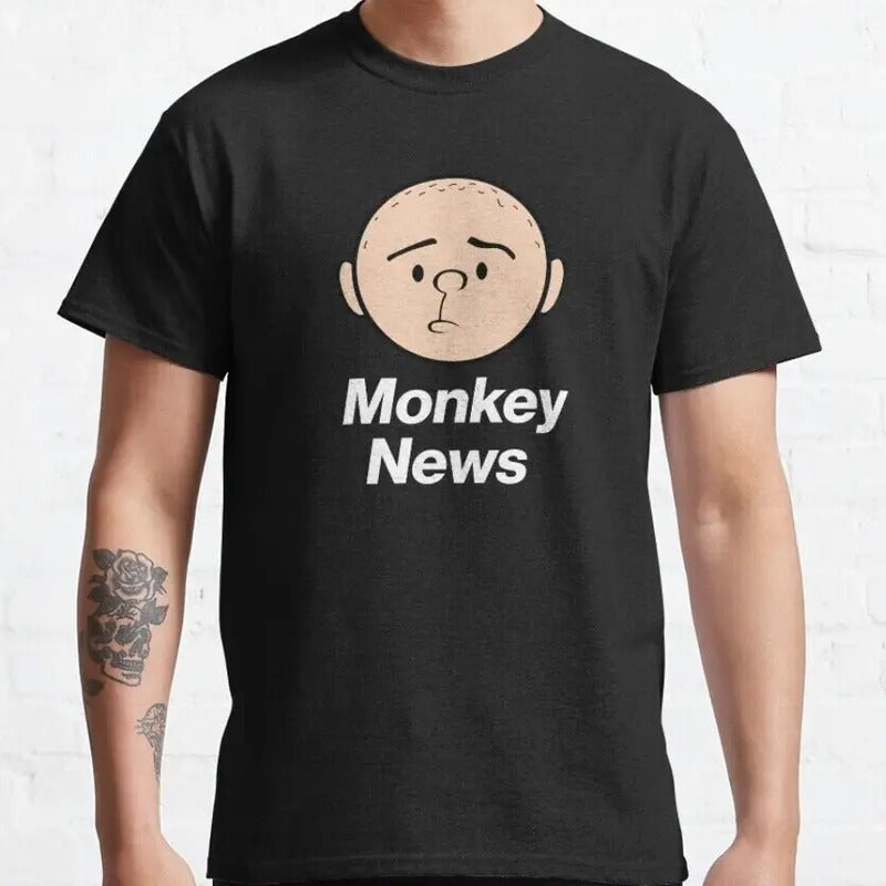 Monkey News Classic Retro Vintage T-Shirt S-3XL Hoodie, Sweatshirt | HypeCrazeTee.com