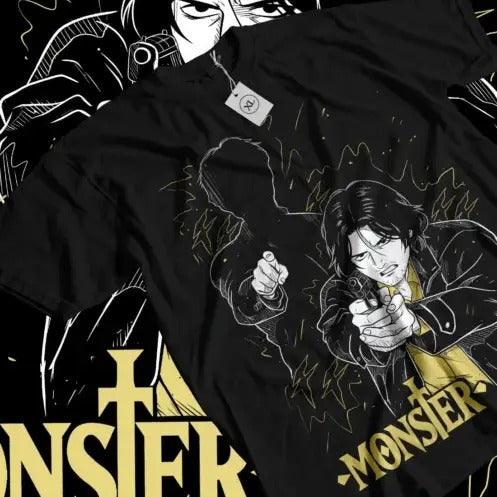 Monster Johan liebert T-shirt Tenma naoki urasawa Gift Exclusive Shirt All Size Hoodie, Sweatshirt | HypeCrazeTee.com