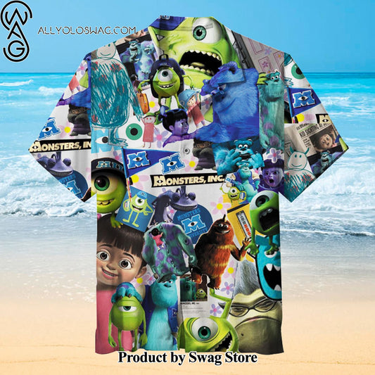 Monsters University DIY Hawaiian Shirt