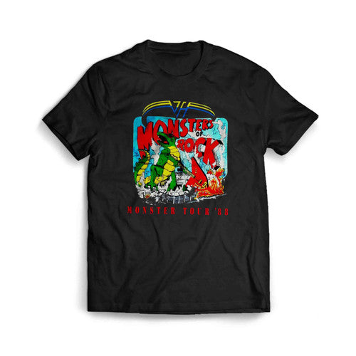Monsters of Rock Tour 1988 Concert Men's T-Shirt Tee