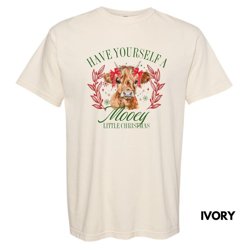 Mooey Little Christmas Comfort Colors T-Shirt 'NLB' Hoodie, Sweatshirt | HypeCrazeTee.com