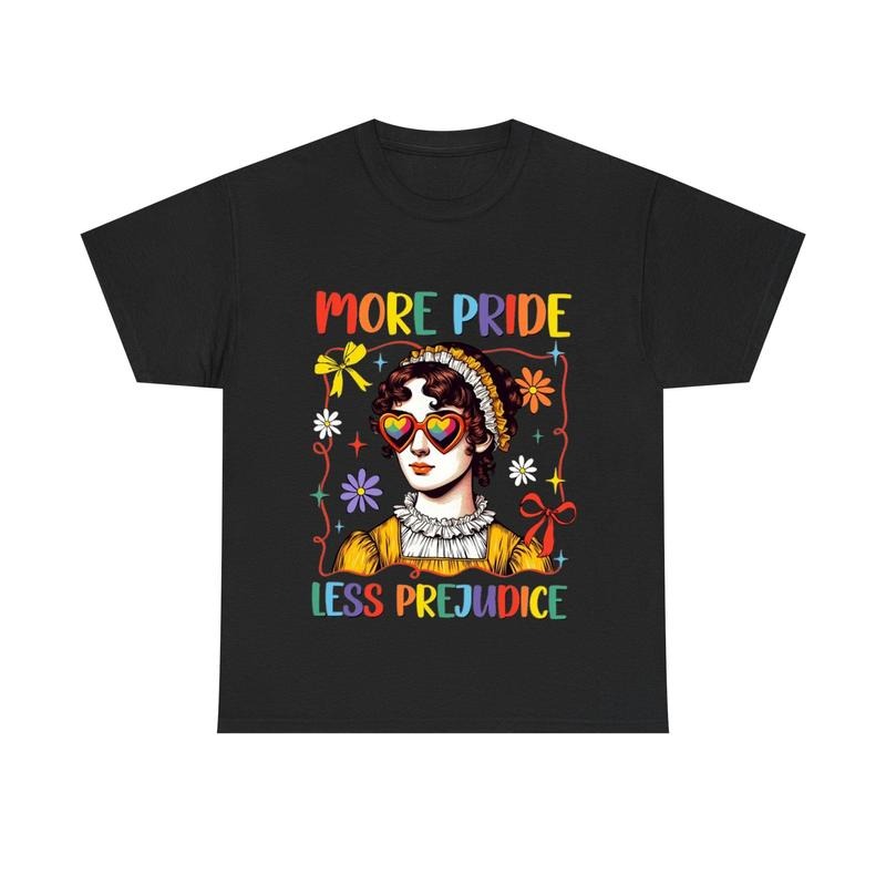 More Pride Less Prejudice LGBTQ Shirt, Pride Month Outfit Hoodie, Sweatshirt | HypeCrazeTee.com