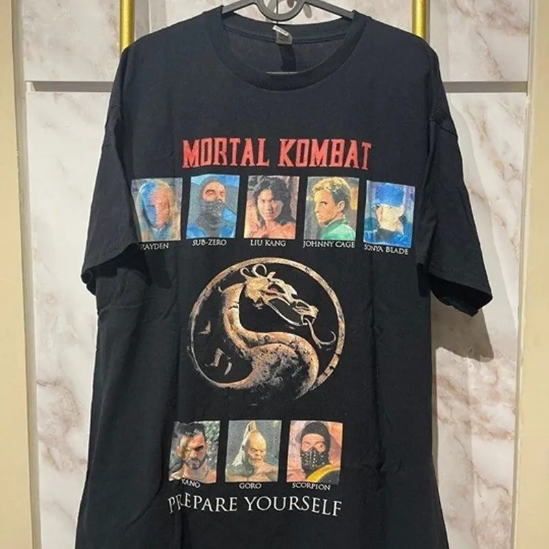Mortal Kombat Basic Black T Shirt Unisex Gift Tee Classic Style Hoodie, Sweatshirt | HypeCrazeTee.com