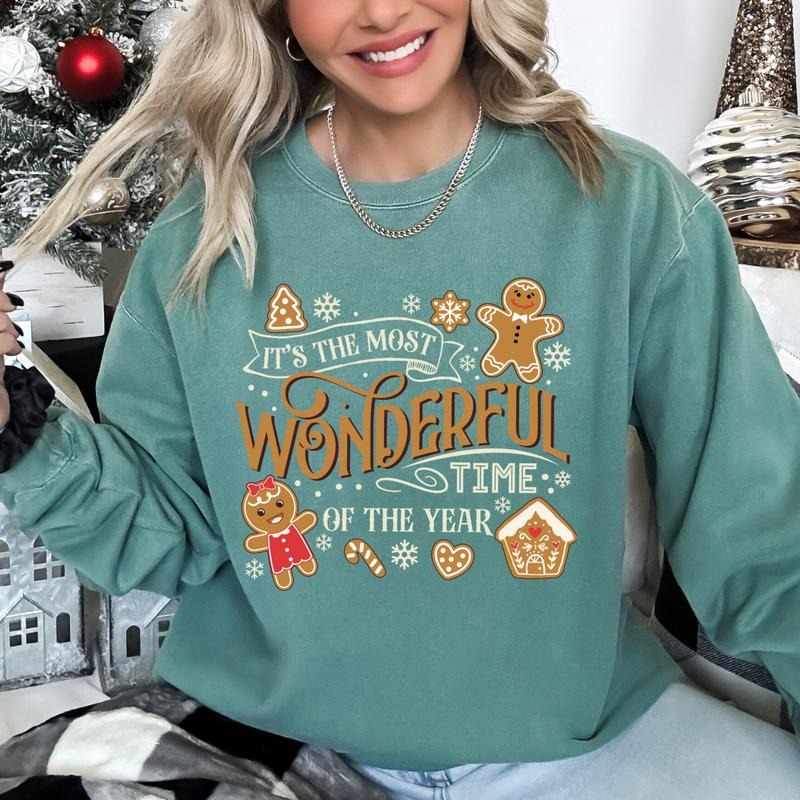 Most Wonderful Time Comfort Colors Unisex Sweatshirt T-Shirts, Hoodie | HypeCrazeTee.com