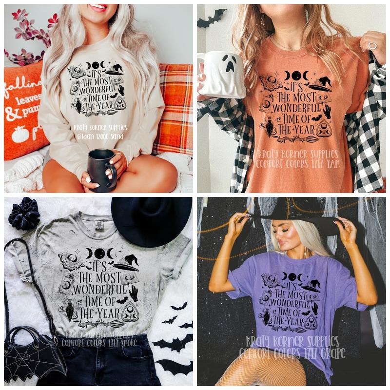 Most Wonderful Time Of The Year Halloween Tee or Sweatshirt Hoodie | HypeCrazeTee.com