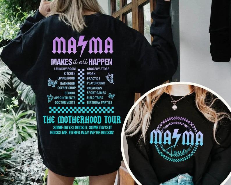 Motherhood Shirt, Some Days I Rock It Sweatshirt, Mama Hoodie, Mama Funny , Mother's Day Funny Gift, Mama Skeleton ...