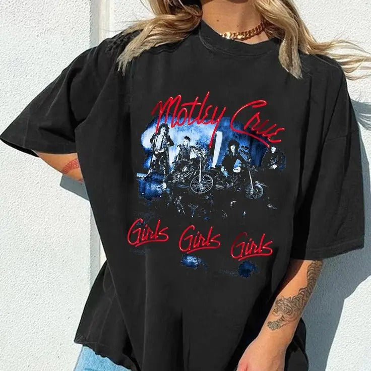 Motley Crue Girl Tracklist Shirt, Motley Crue Shirt, Def Leppard Tour 2022 Shirt, The Stadium Tour Motley Crue Def...