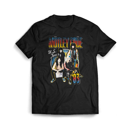 Motley Crue 1983 US Tour Cover Men's T-Shirt Tee