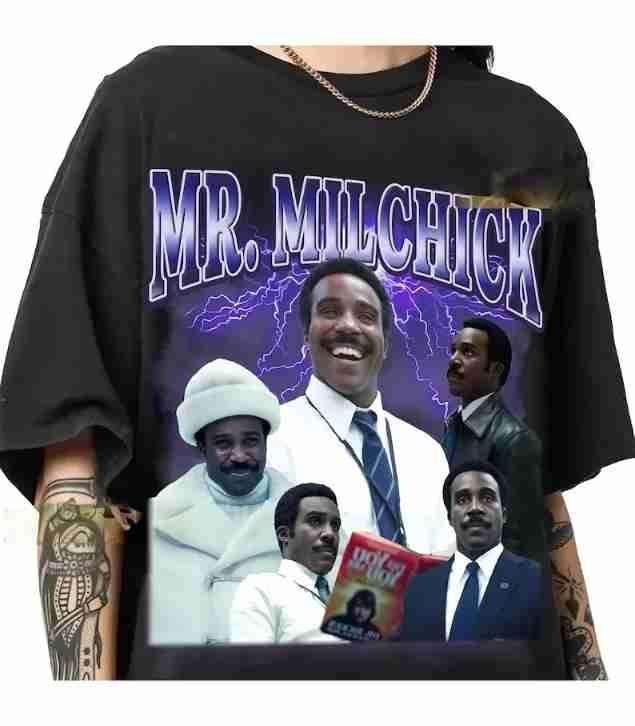 Mr Milchick Severance retro 90s style vintage rap tee shirt Hoodie, Sweatshirt | HypeCrazeTee.com