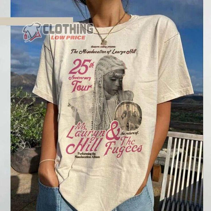 Ms Lauryn Hill Tour Shirt, The Miseducation Of Lauryn Hill World Tour Shirt, Ms Lauryn Hill ... Hoodie, Sweatshirt