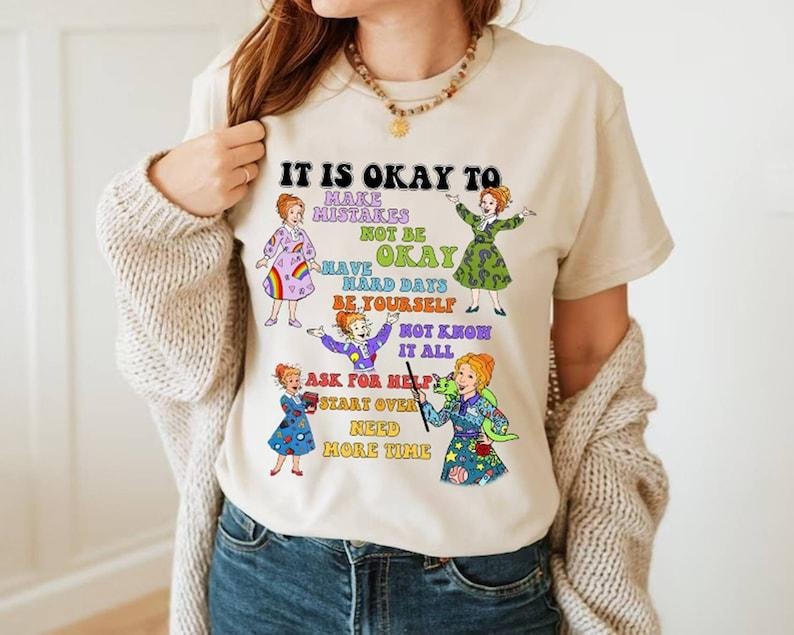 Ms. Frizzle T-Shirt | Seatbelts Everyone Shirt | Back To School Shirt | Mr Belding | Everyday Of Week Ms Frizzle Shirt |...