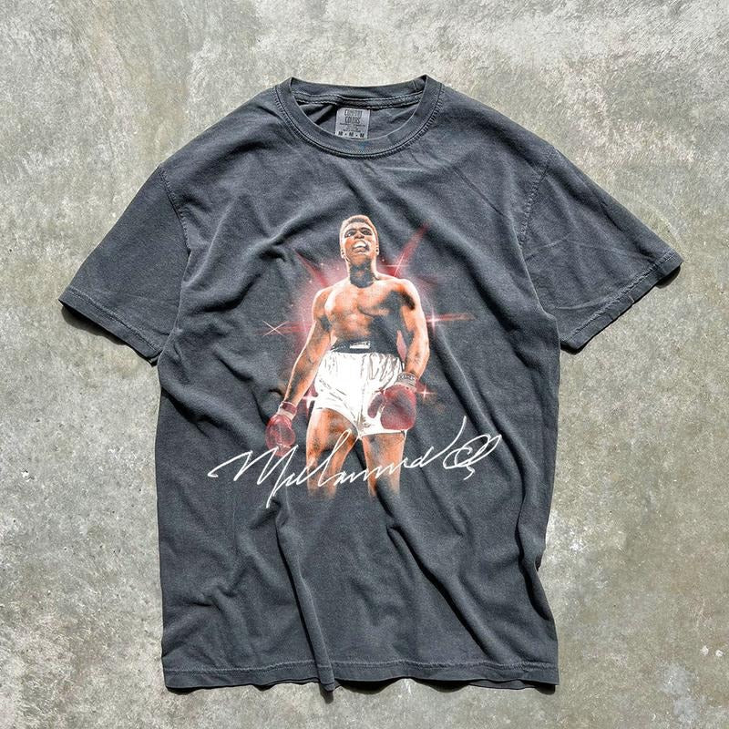 Muhammad Ali V2 Unisex T-Shirt, Graphic Tee, Sport Shirt, Streetwear, Gift, Trending Hoodie, Sweatshirt | HypeCrazeTee.com