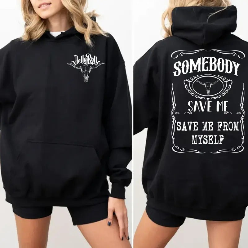 Music Fest Apparel, Country Fans Top,Sb Save Me Jeiiy R0ll 2 Sides Hoodie, Unisex Long Sleeve Pullover Hoodie Shirt...
