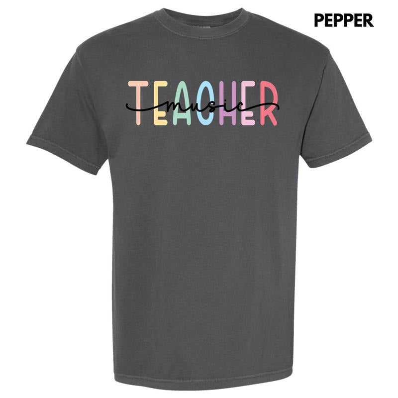 Music Teacher Comfort Colors T-Shirt 'NLB' Hoodie, Sweatshirt | HypeCrazeTee.com