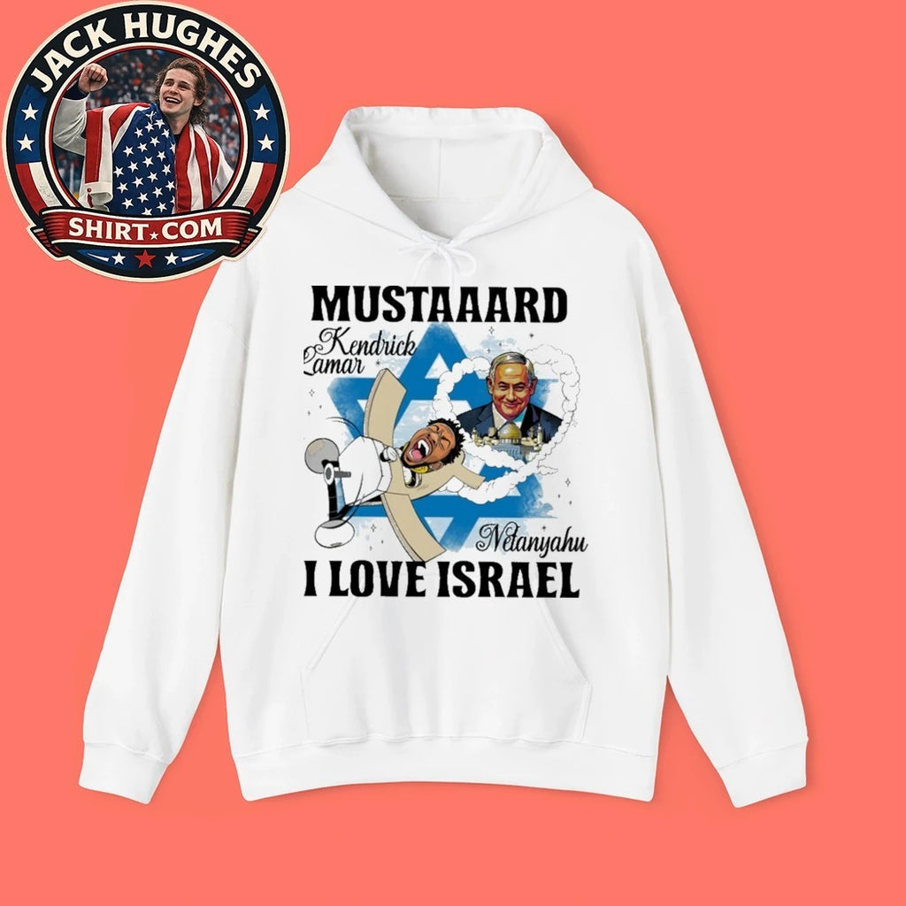 Mustard Kendrick Lamar Netanyahu I Love Israeli Shirt