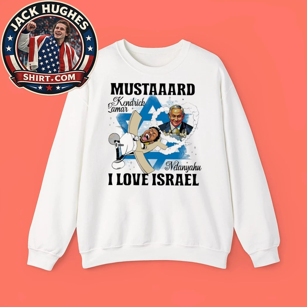 Mustard Kendrick Lamar Netanyahu I Love Israeli Shirt