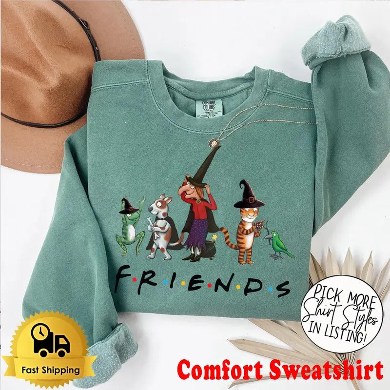 My Halloween Companion Friends Shirt, Friends Halloween Shirt, Halloween Broom Shirt, Roo.m On My Broo.m Halloween Shirt...