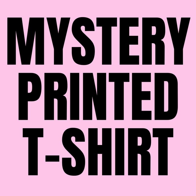 Mystery Printed Comfort Colors T-Shirt *FINAL SALE* Hoodie, Sweatshirt | HypeCrazeTee.com