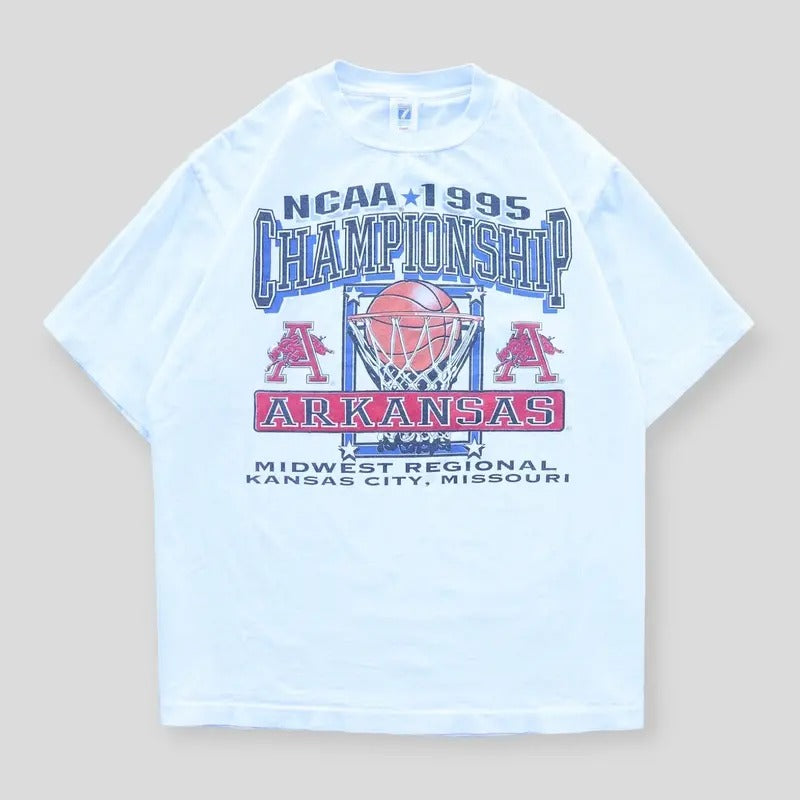 NCAA 1995 Championship Midwest Regional Arkansas Razorbacks Tee Vintage Shirt Hoodie, Sweatshirt | HypeCrazeTee.com