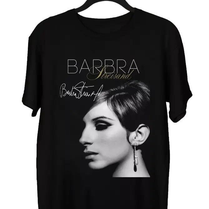 NEW BARBRA STREISAND 40th Anniversary Black All Size T-Shirt Size S-3XL Hoodie, Sweatshirt | HypeCrazeTee.com