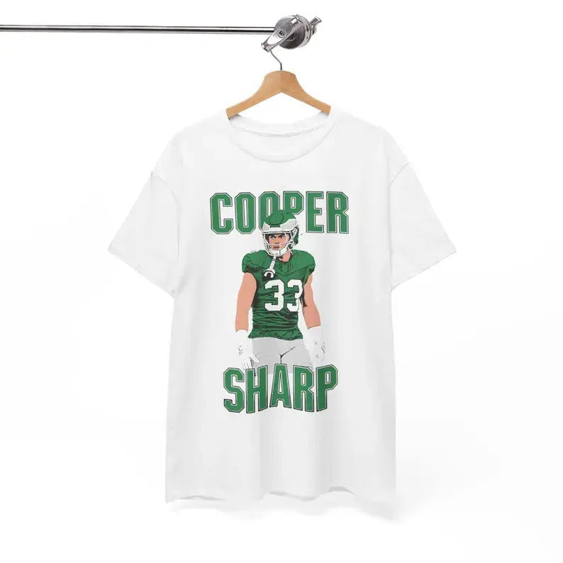 NEW Cooper DeJean Philadelphia Cooper Sharp Football Graphic Tee Shirt Unisex Hoodie, Sweatshirt | HypeCrazeTee.com