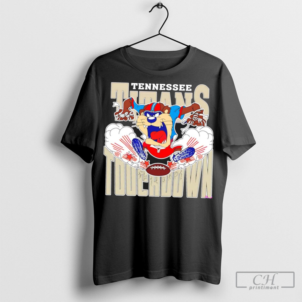 Nfl Tennessee Titans Tuchdown Tasmanian Devil Shirt