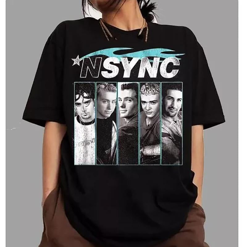 NSYNC Boy Band Shirt, Concert Music 2024 Shirt,Comfort Colors shirtT-SHIRT, UNISEX SHIRT, CREWNECK Hoodie, Sweatshirt