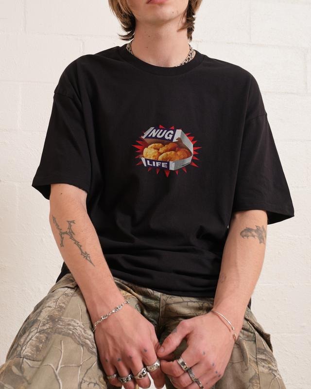 NUG LIFE T-SHIRT, Men Summer Fashion Cotton, Cotton Menswear, S to 3XL Soft Top Hoodie, Sweatshirt | HypeCrazeTee.com