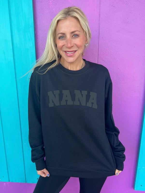 Nana Black Sweatshirt T-Shirts, Hoodie | HypeCrazeTee.com