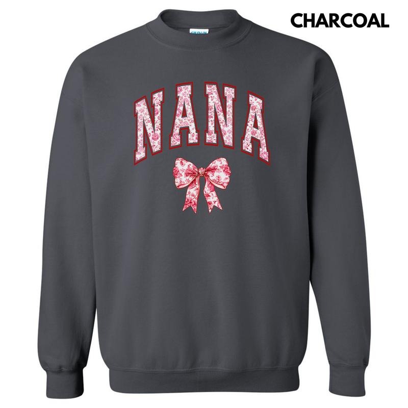 Nana Red Ginger Jar Florals Sweatshirt 'NLB' T-Shirts, Hoodie | HypeCrazeTee.com