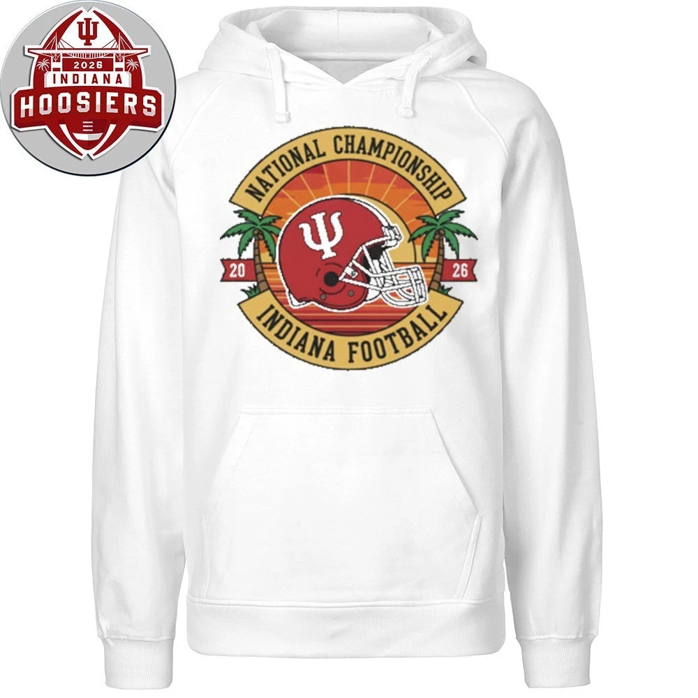 National Championship Indiana Football Helmet 2026 Tee Shirt