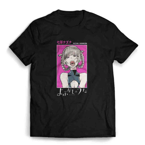 Nazuna Yofukashi No Uta Anime Call Of The Night Mens T-Shirt Tee