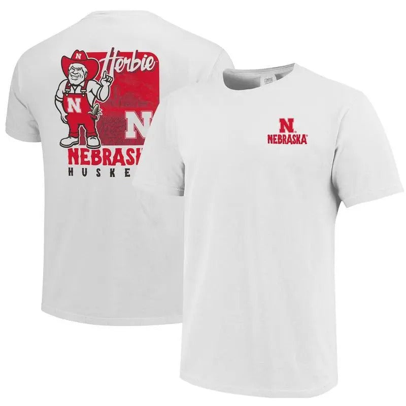 Nebraska Huskers Herbie Mascot T-Shirt, NCAA shirt Hoodie, Sweatshirt | HypeCrazeTee.com