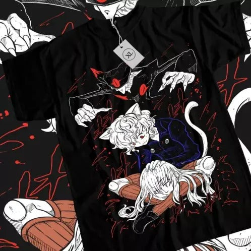 Neferpitou T-Shirt Hunter X Hunter Manga Strip Horror Anime shirt Tee All Size Hoodie, Sweatshirt | HypeCrazeTee.com