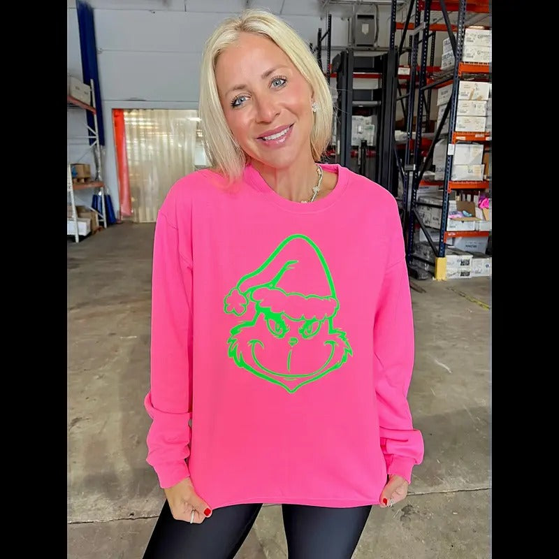 Neon Holiday Sweatshirt T-Shirts, Hoodie | HypeCrazeTee.com