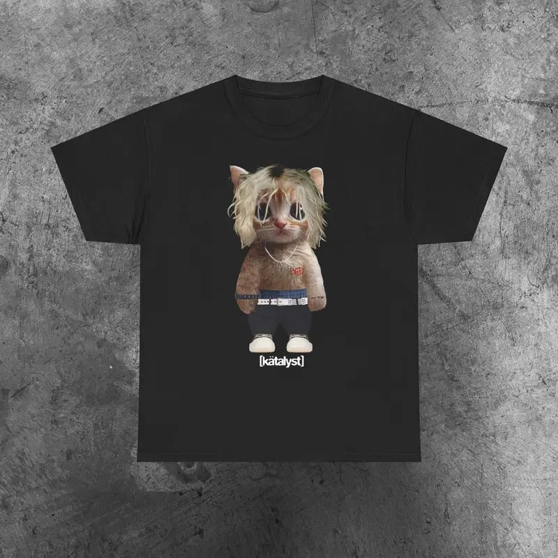 Nettspend Kitty Shirt Casual Classic Hoodie, Sweatshirt | HypeCrazeTee.com