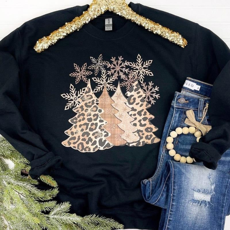 Neutral Christmas Tree Sweatshirt T-Shirts, Hoodie | HypeCrazeTee.com