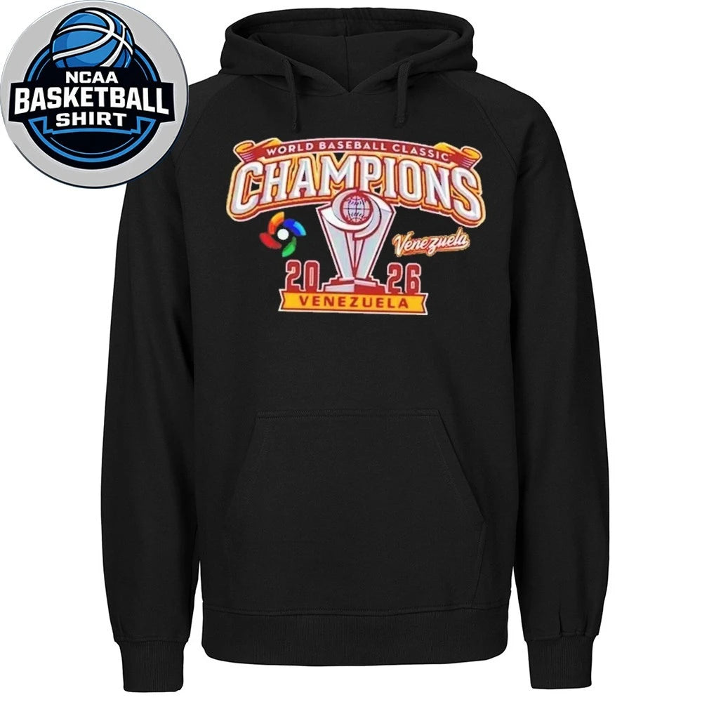 New 2026 Team Venezuela world baseball classic champions cup shirt