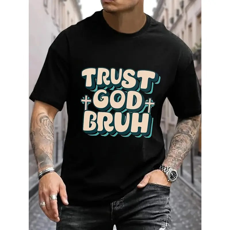 New Casual Crew Neck Men's T-Shirt Made in USAstyle{n002}4 Hoodie, Sweatshirt | HypeCrazeTee.com