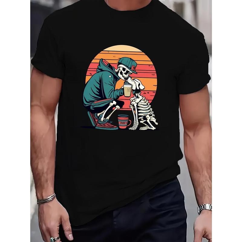 New Casual Crew Neck Men's T-Shirt Made in USAstyle{n002}5 Hoodie, Sweatshirt | HypeCrazeTee.com