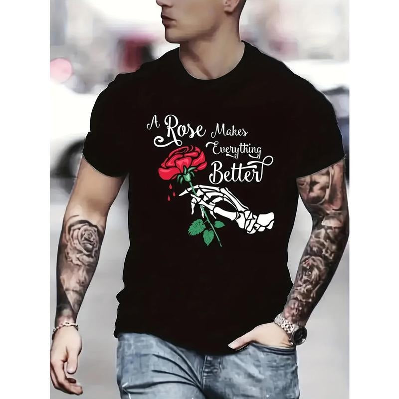 New Casual Crew Neck Men's T-Shirt Made in USAstyle{n002}6 Hoodie, Sweatshirt | HypeCrazeTee.com