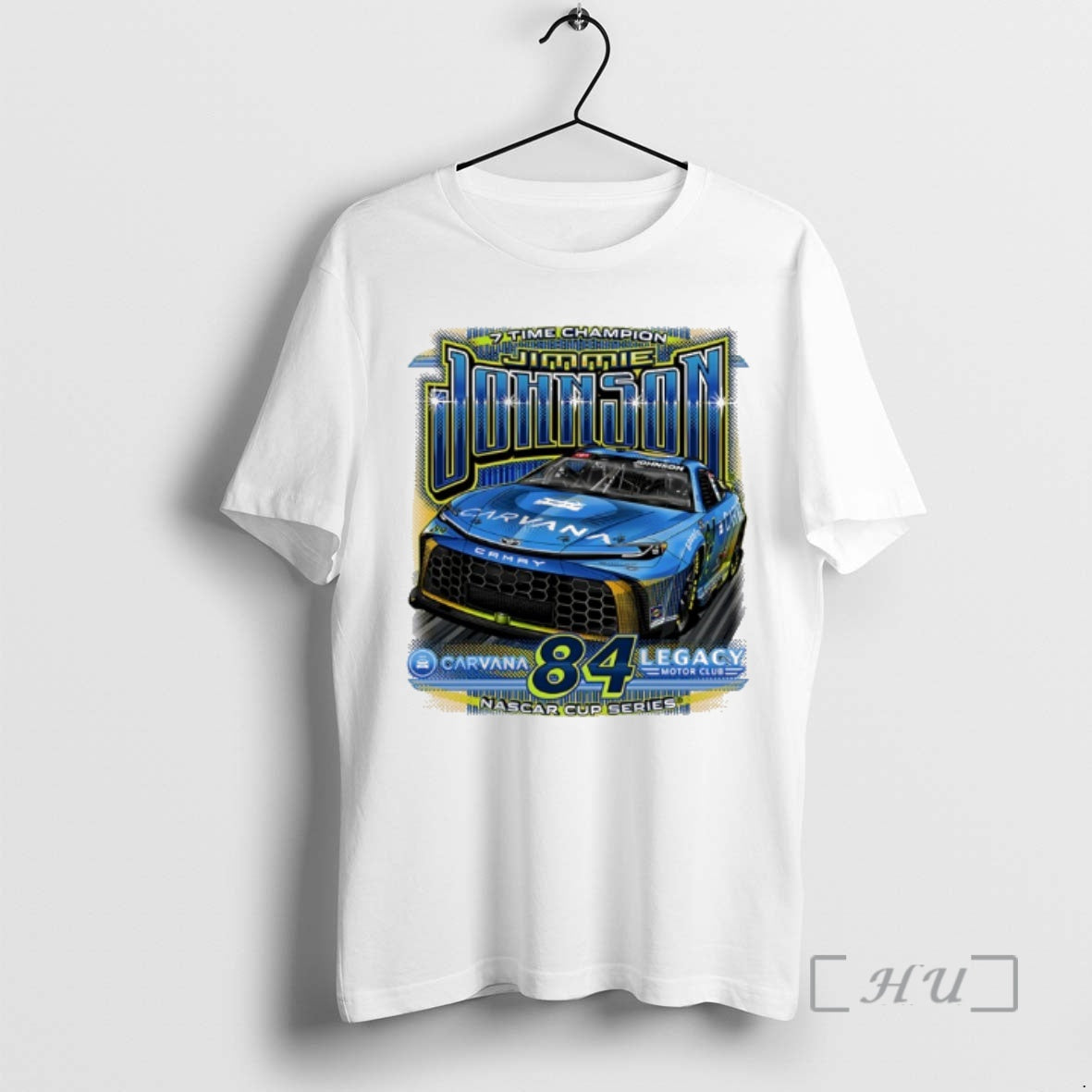 New Jimmie Johnson 7x Champions Carvana Legacy Motor Club T-Shirts, Hoodie, Sweatshirt | HypeCrazeTee.com