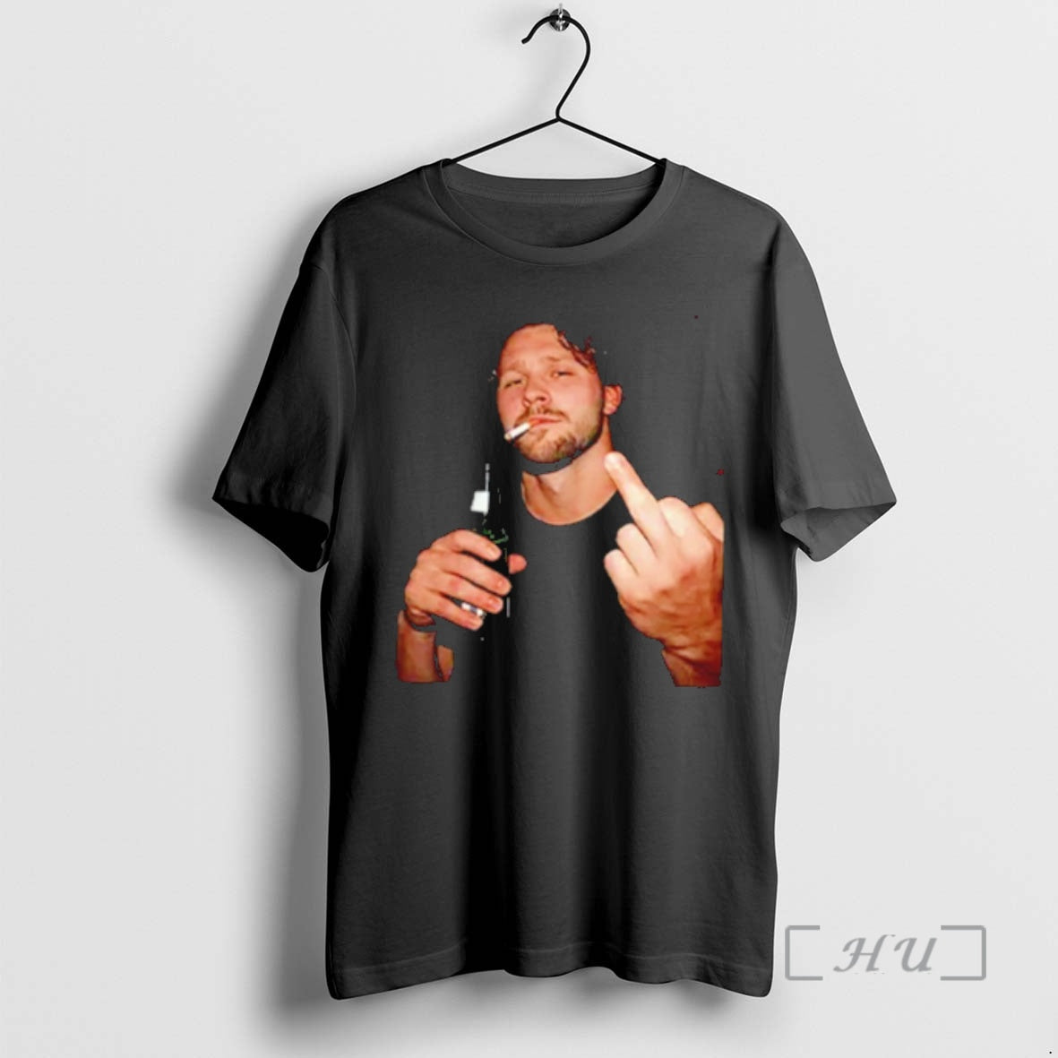 New Josh Alen Middle Finger T-Shirts, Hoodie, Sweatshirt | HypeCrazeTee.com