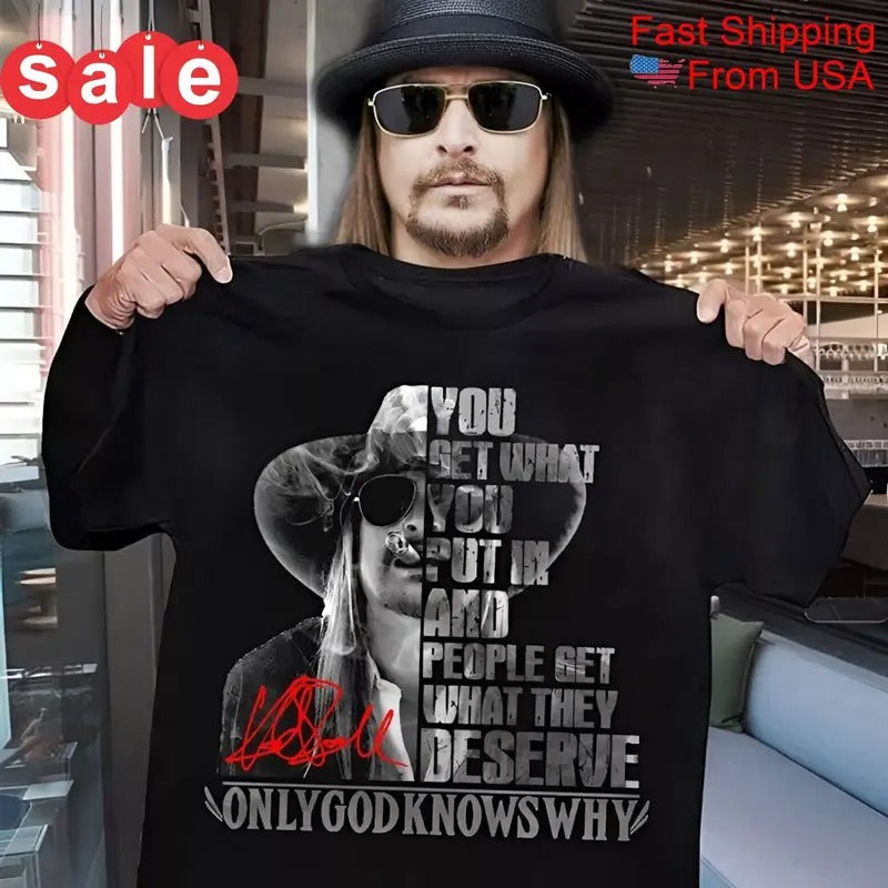New Kid Rock only God Knows Why Gift For Fans Unisex All Size Shirt Hoodie, Sweatshirt | HypeCrazeTee.com