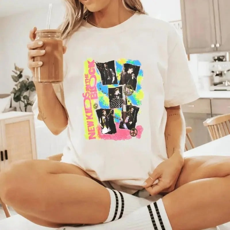 New Kids On The Block tshirt, Nkotb Shirt, Classic Rock Concert Tee, Nkotb 2024 Concert Tee, Nkotb Group Concert Shirt,...
