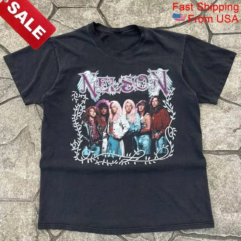 New Nelson Rock Band Gift For Fans Unisex S-4XL Shirt Hoodie, Sweatshirt | HypeCrazeTee.com